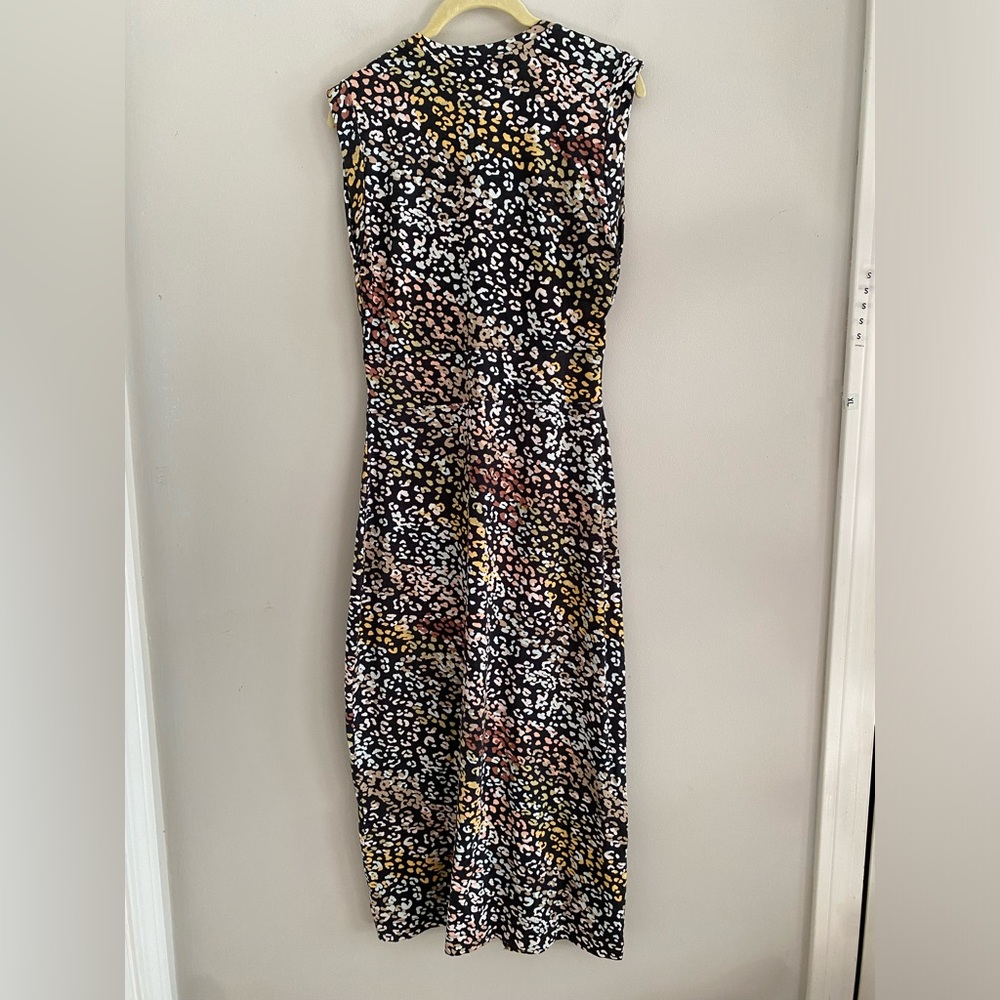 Anthropologie Grey State Chiara Midi Dress SIZE L NEW - Picture 5 of 7